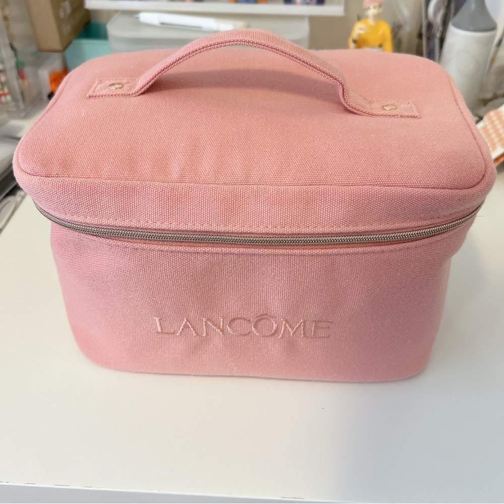 Lancôme Pink Cosmetic/Makeup Bag